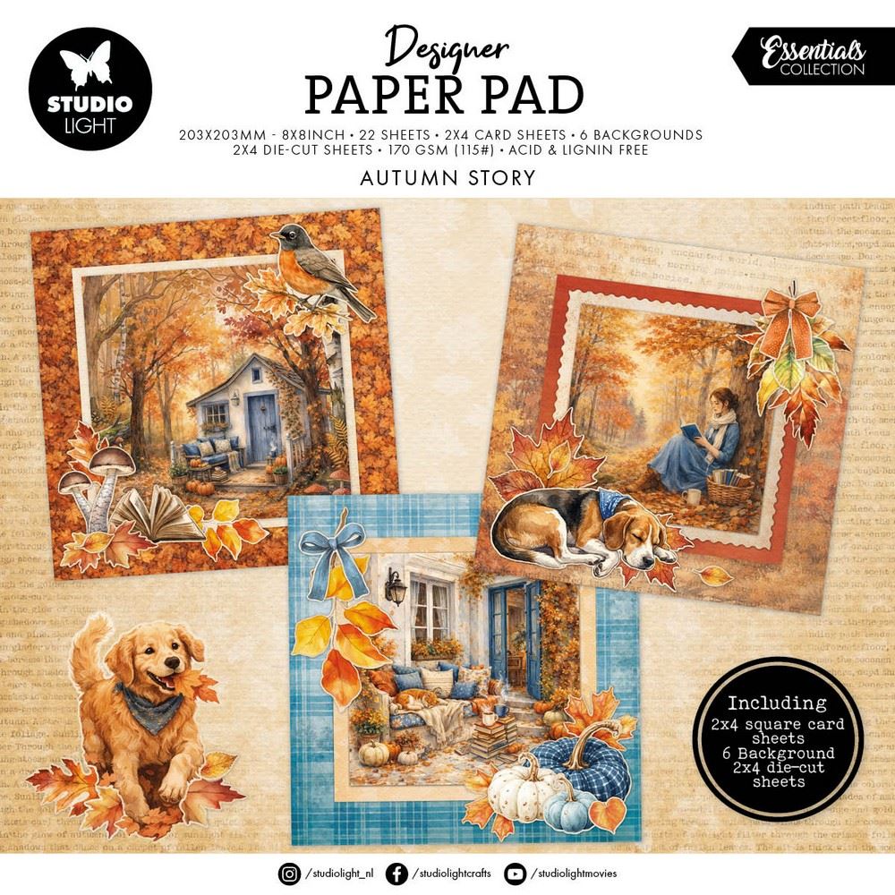 Autumn Story Essentials A4 Mixed Paper Pad