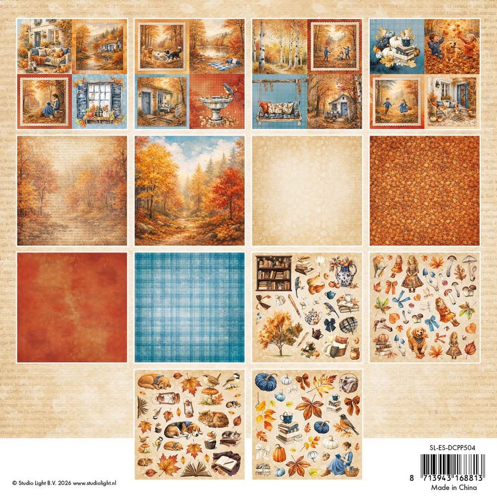 Autumn Story Essentials A4 Mixed Paper Pad