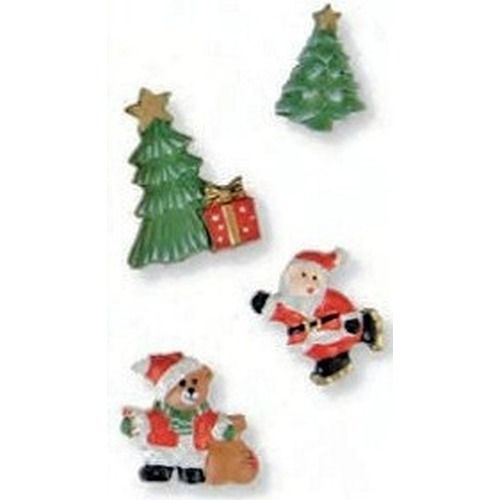 Babbo Natale Orsetto e Alberi di Natale
