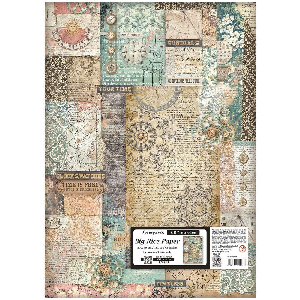 Big Rice Paper Art Stories Gardens of Time sfondi misti