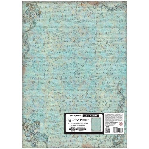 Big Rice Paper Art Stories Symphony spartito