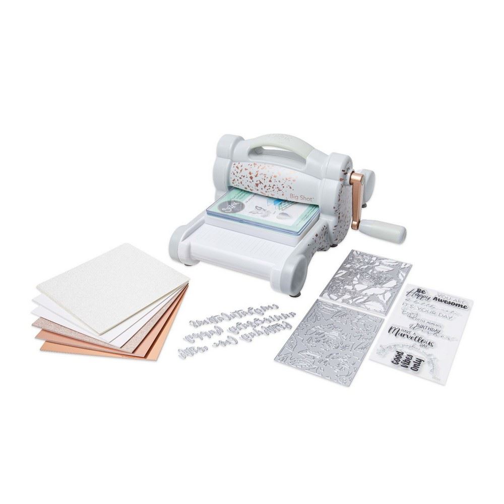 Big Shot Starter Kit Gray & Rose Gold