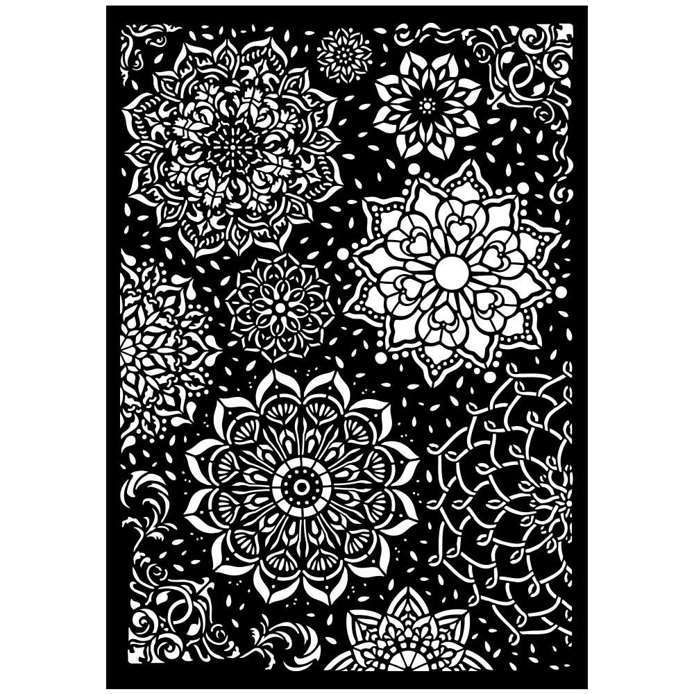 Big Stencil A3 Art Stories Mandala