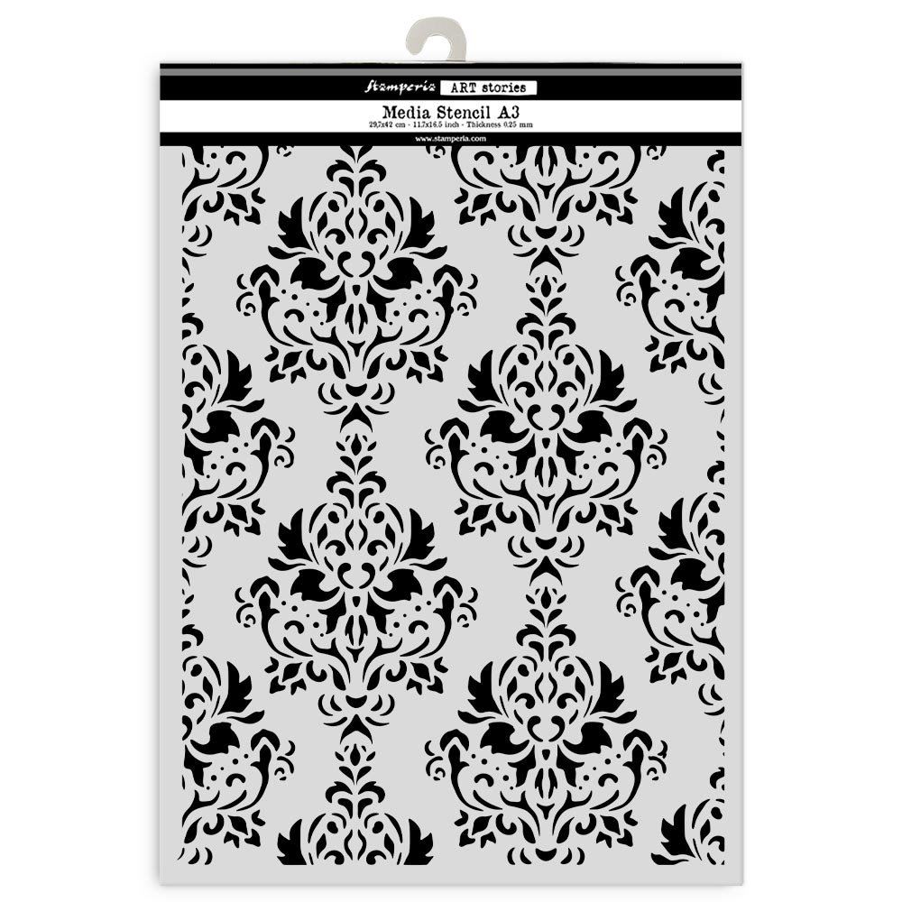 Big Stencil A3 Art Stories Tappezzeria