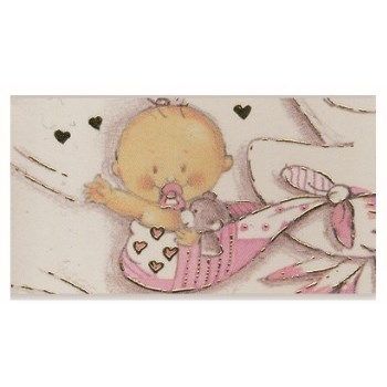 Bigliettini per Bomboniere Nascita Bimba