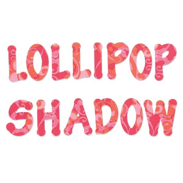 bigz alfabeto lollipop lettere maiuscole mondo fai da te