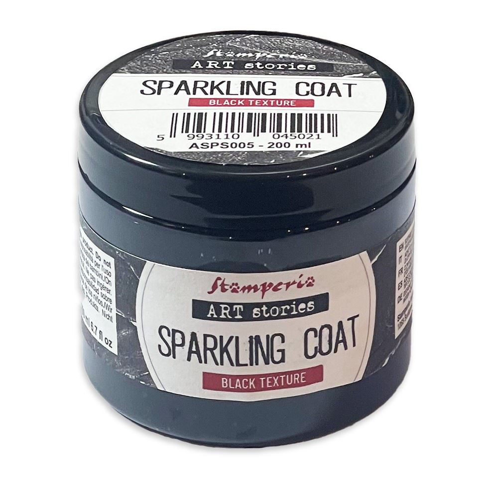 Black Sparkling Coat