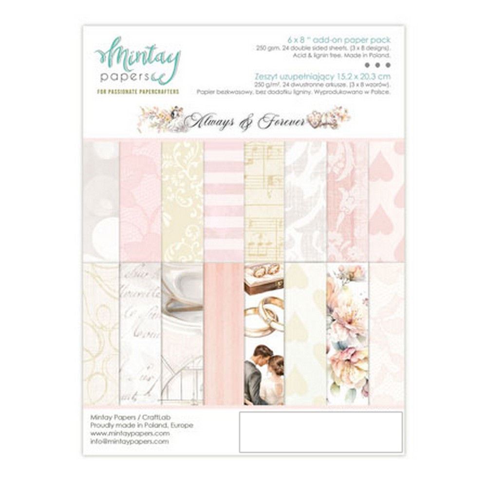 Blocchi di Carte Always & Forever 15 x 20