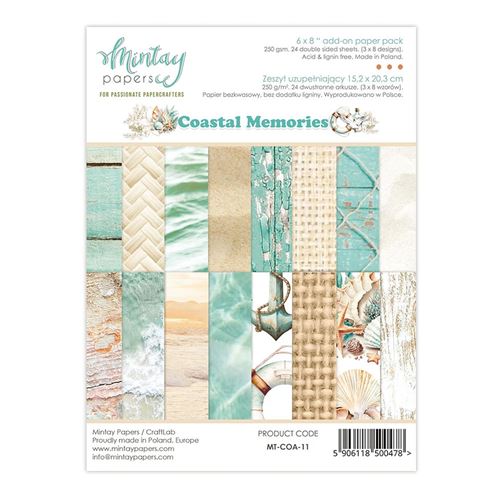 Blocchi di Carte Coastal Memories cm 15 x 20