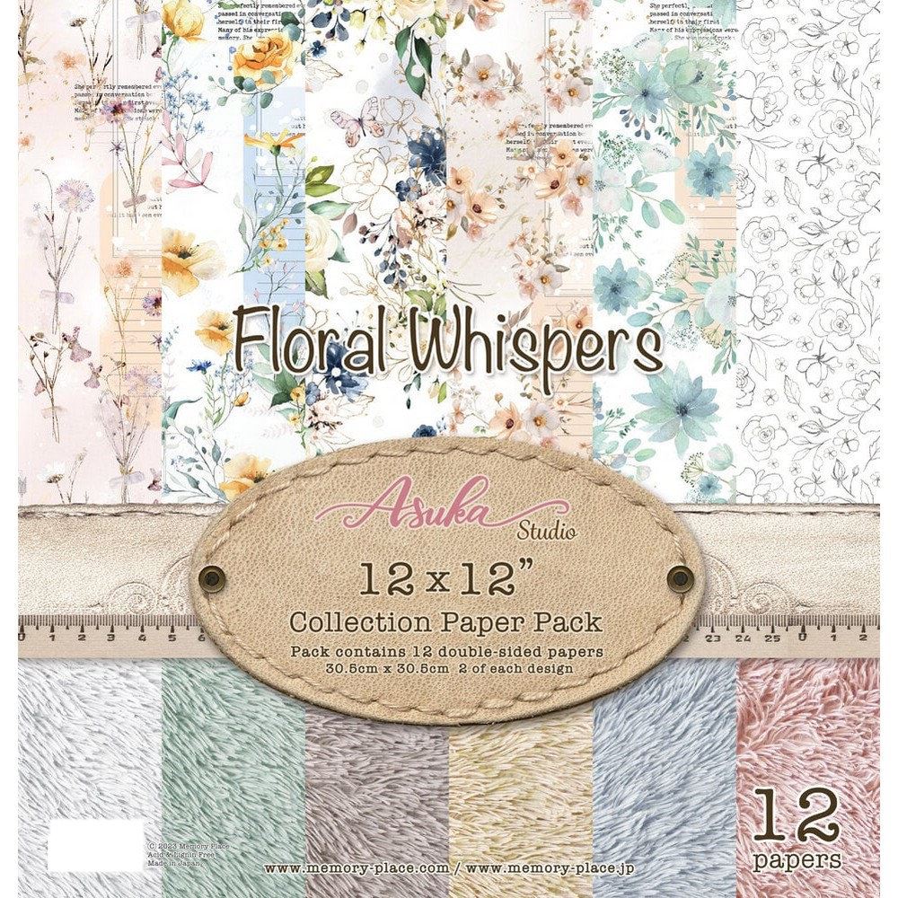 Blocchi di Carte Floral Whisper 30x30