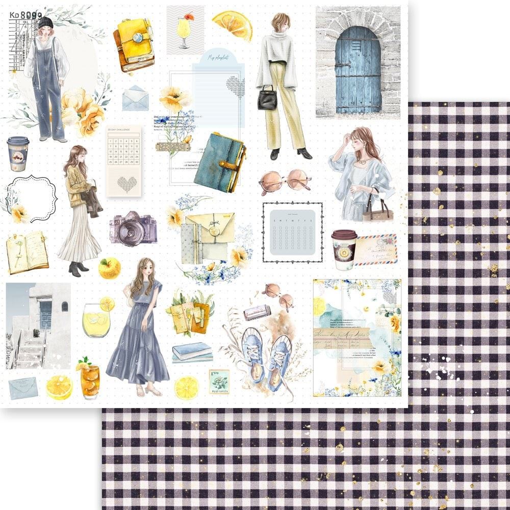 Blocchi di Carte Scrap Reign of Grace Pad 8 - Mondo Fai da Te