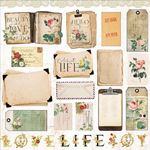 Blocchi di Carte Memory Place Floral Tapestry 30 x 30 