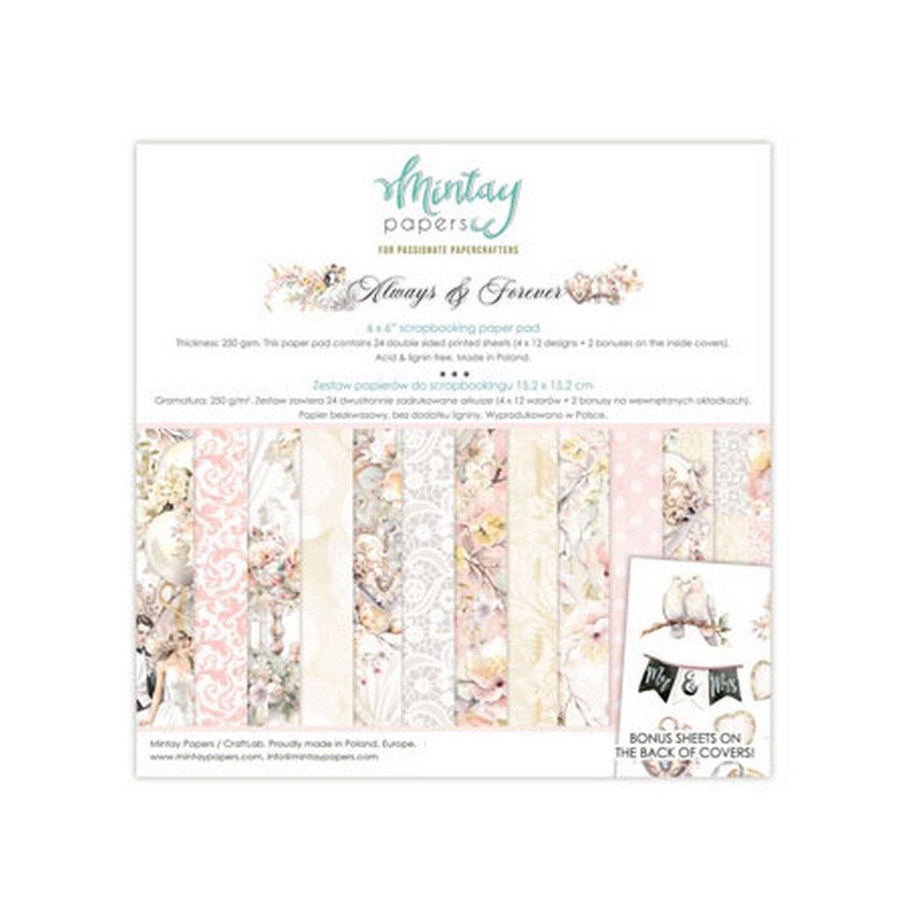 Blocchi di Carte Scrap Always & Forever 15x15