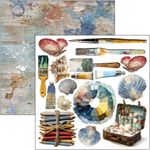 Blocchi di Carte Scrap An Artist Journey Pad cm 15 x 15