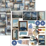 Blocchi di Carte Scrap An Artist Journey Pad cm 15 x 15