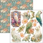 Blocchi di Carte Scrap Artemis Fussy Cut Pad cm 15 x 15