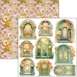 Blocchi di Carte Scrap Artemis Fussy Cut Pad cm 15 x 15