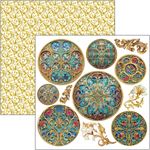 Blocchi di Carte Scrap Artemis Fussy Cut Pad cm 15 x 15