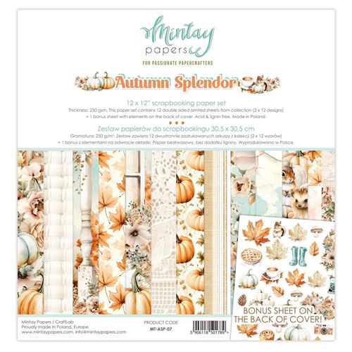 Blocchi di Carte Scrap Autumn Splendor 30 x 30