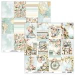 Blocchi di Carte Scrap Bon Voyage 20x20