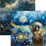 Blocchi di Carte Scrap Celestial cm 30 x 30