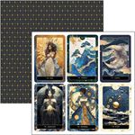 Blocchi di Carte Scrap Celestial cm 30 x 30