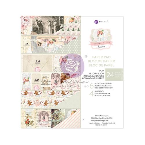 Blocchi di Carte Scrap Christmas Market 15x15