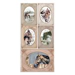 Blocchi di Carte Scrap Collectables Romantic Horses