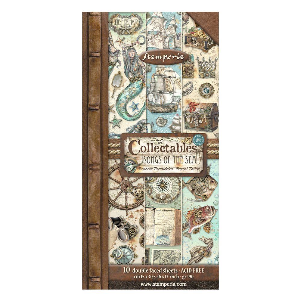 Blocchi di Carte Scrap Collectables Songs of the Sea