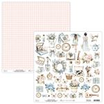Blocchi di Carte Scrap Cottage Heart 30 x 30
