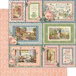 Blocchi di Carte Scrap Cottage Life 20 x 20