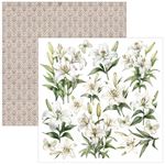 Blocchi di Carte Scrap Courtly Love Fussy Cut Pad cm 15 x 15