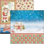 Blocchi di Carte Scrap Dear Santa Patterns Pad 8