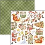 Blocchi di Carte Scrap Dear Santa Patterns Pad 8