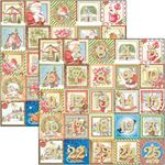 Blocchi di Carte Scrap Dear Santa Patterns Pad 8