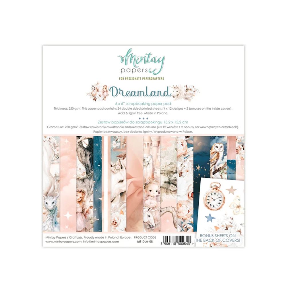 Blocchi di Carte Scrap Dreamland 15x15