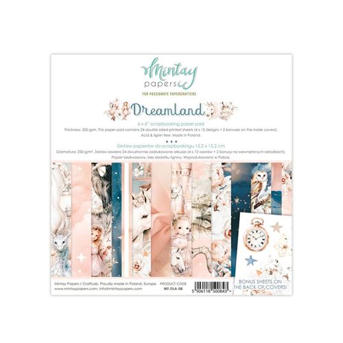 Blocchi di Carte Scrap Dreamland 15x15