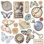 Blocchi di Carte Scrap Eastern Journey Fussy Cut Pad cm 15 x 15