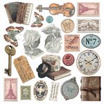 Blocchi di Carte Scrap Eastern Journey Fussy Cut Pad cm 15 x 15