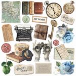 Blocchi di Carte Scrap Eastern Journey Fussy Cut Pad cm 15 x 15