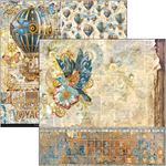 Blocchi di Carte Scrap Esprit de Voyage Pad 8
