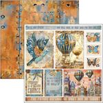 Blocchi di Carte Scrap Esprit de Voyage Pad 8