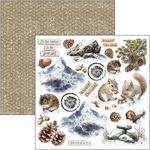 Blocchi di Carte Scrap Forest Tales Fussy Cut Pad cm 15 x 15