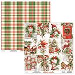 Blocchi di Carte Scrap Holly Jolly 20x20