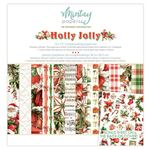 Blocchi di Carte Scrap Holly Jolly 30 x 30