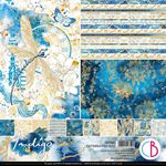 Blocchi di Carte Scrap Indigo Pad 8