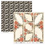 Blocchi di Carte Scrap Lady in Japan 30 x 30