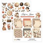 Blocchi di Carte Scrap Lady in Japan 30 x 30