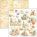 Blocchi di Carte Scrap Lunibloom Fussy Cut Pad cm 15 x 15