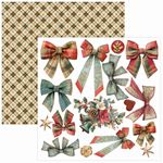 Blocchi di Carte Scrap Merry & Bright Fussy Cut Pad cm 15 x 15